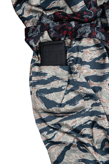 Tiger Stripe Kimono Robe