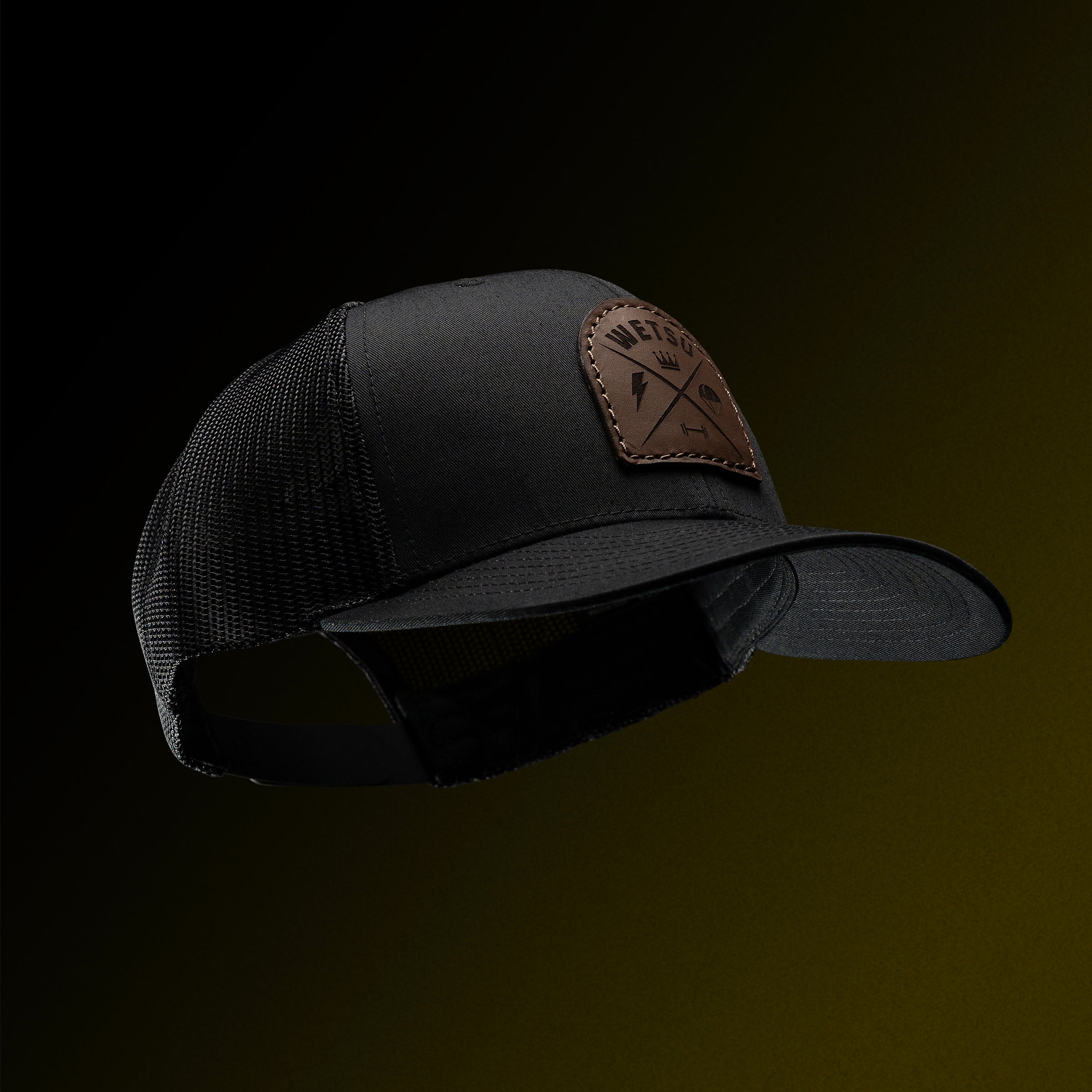 Airborne Kings and Queens Leather Patch Hat