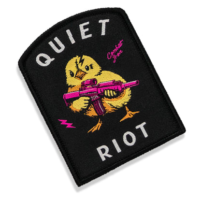 Quiet Riot Duck Velcro Patch