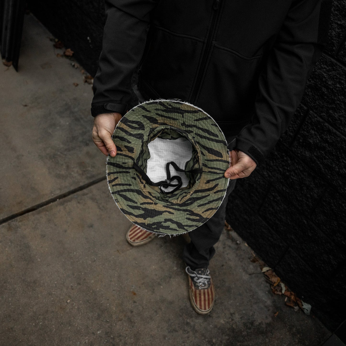 Distressed Ripstop Mid-Profile Tactical Boonie Hat