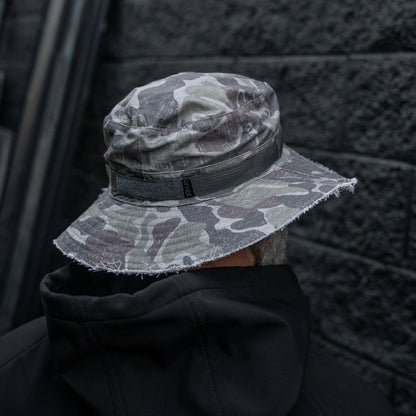 Distressed Ripstop Mid-Profile Tactical Boonie Hat