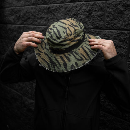 Distressed Ripstop Mid-Profile Tactical Boonie Hat