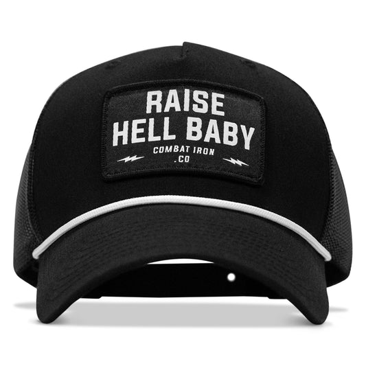 Raise Hell Baby Patch Rope Snapback