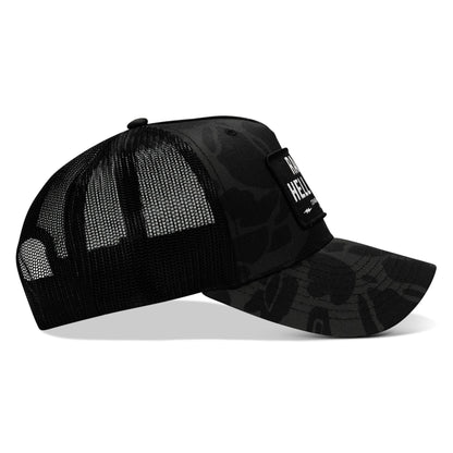 Raise Hell Baby Patch Snapback Hat