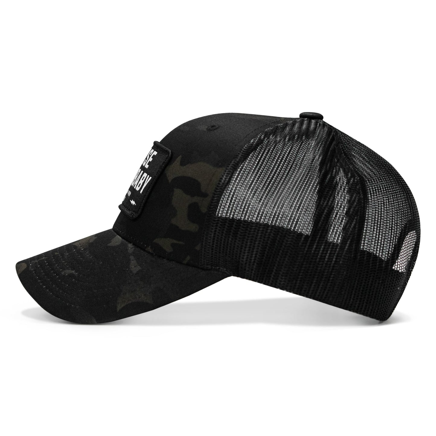 Raise Hell Baby Patch Snapback Hat
