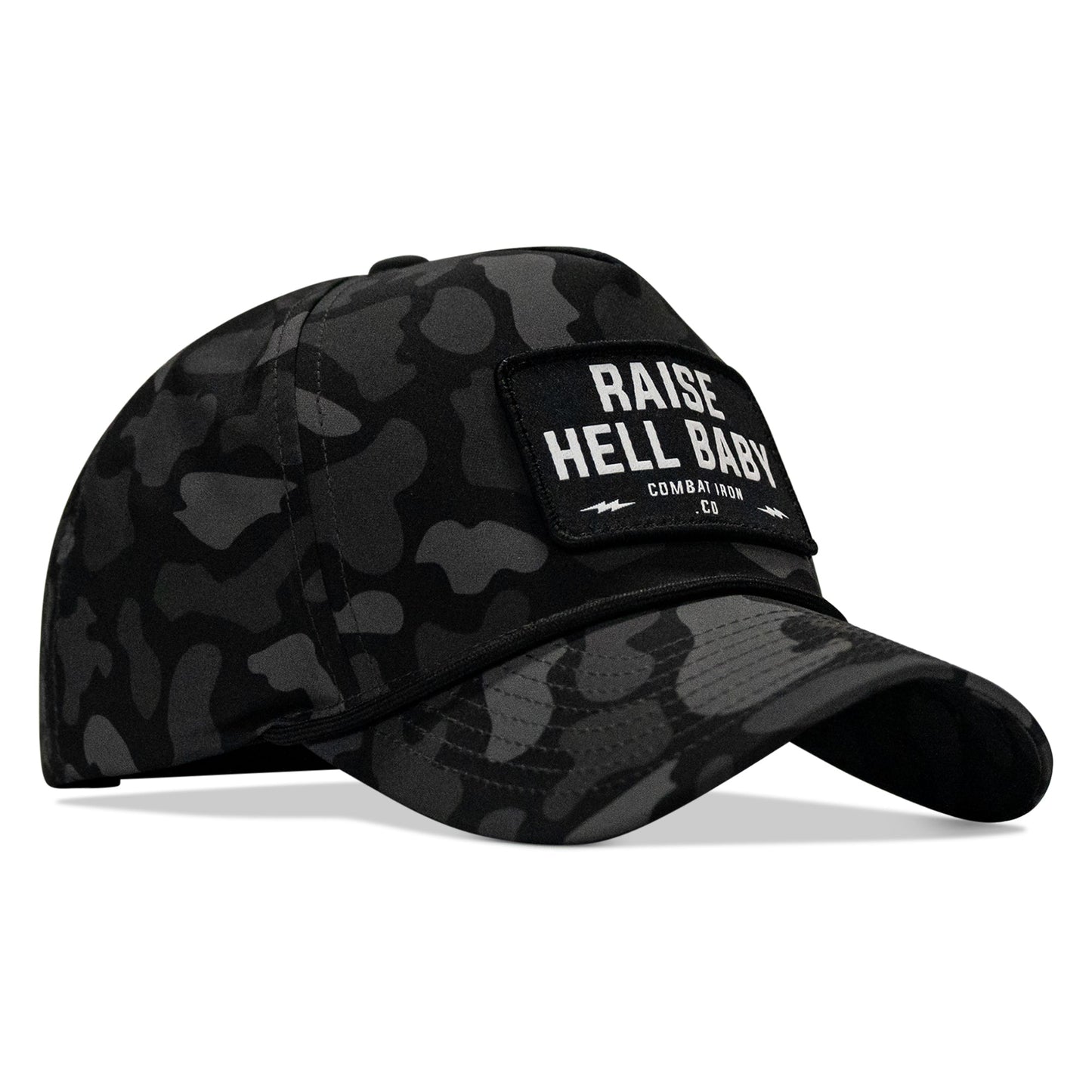 Raise Hell Baby Patch 5 Pannel Snapback