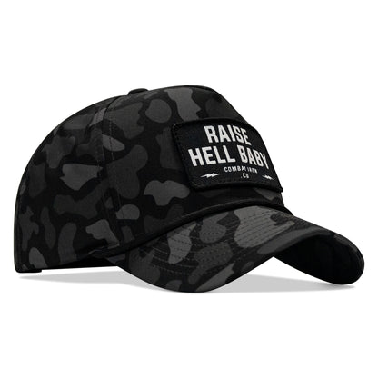 Raise Hell Baby Patch 5 Pannel Snapback