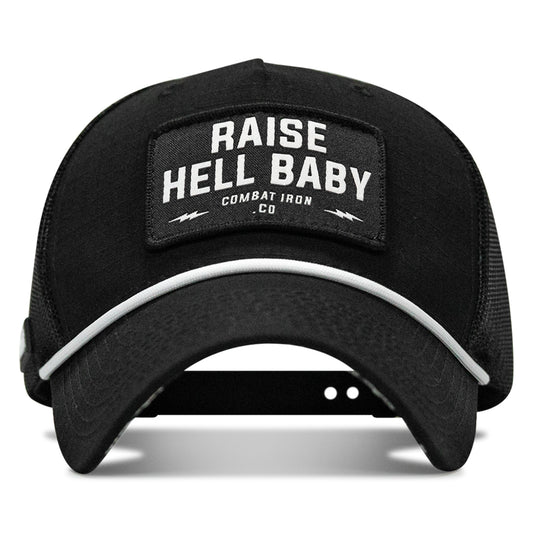 Raise Hell Baby Patch Rope Snapback Hat