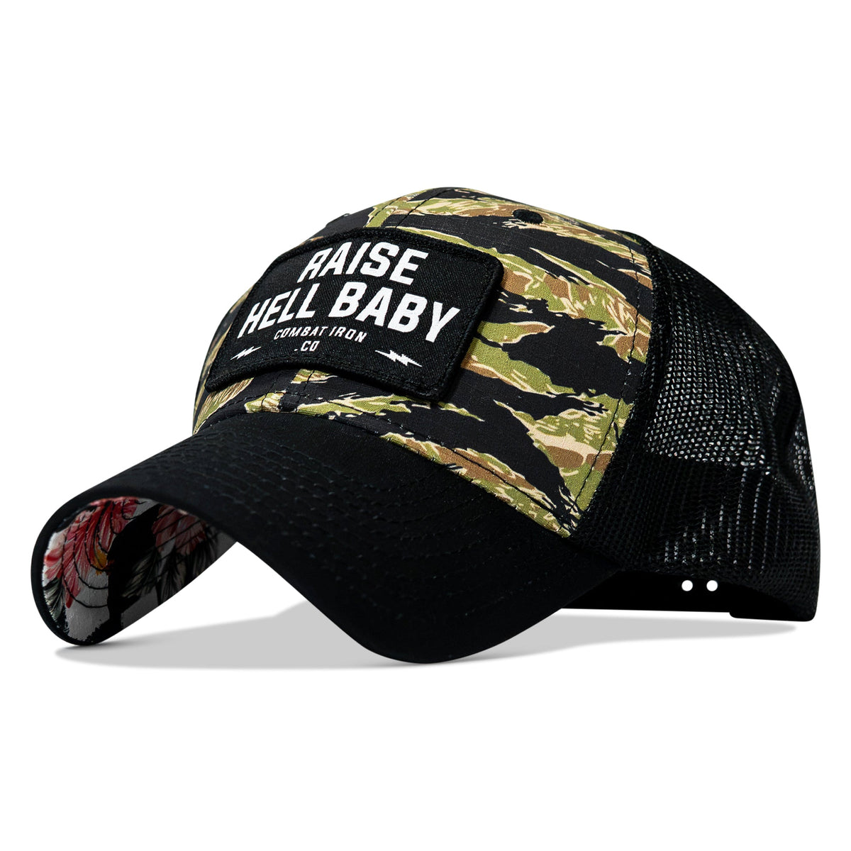 Raise Hell Baby Patch Original Ripstop Snapback Hat