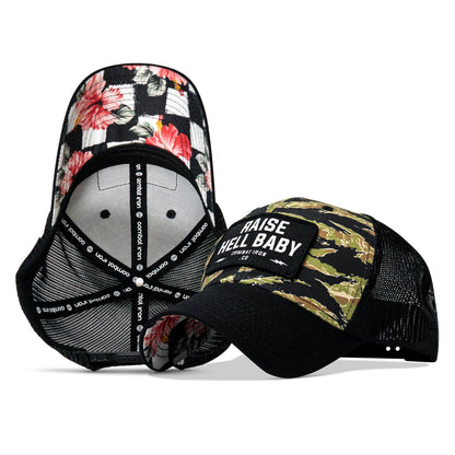 Raise Hell Baby Patch Original Ripstop Snapback Hat