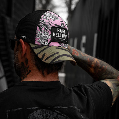 Raise Hell Baby Patch Original Ripstop Snapback Hat