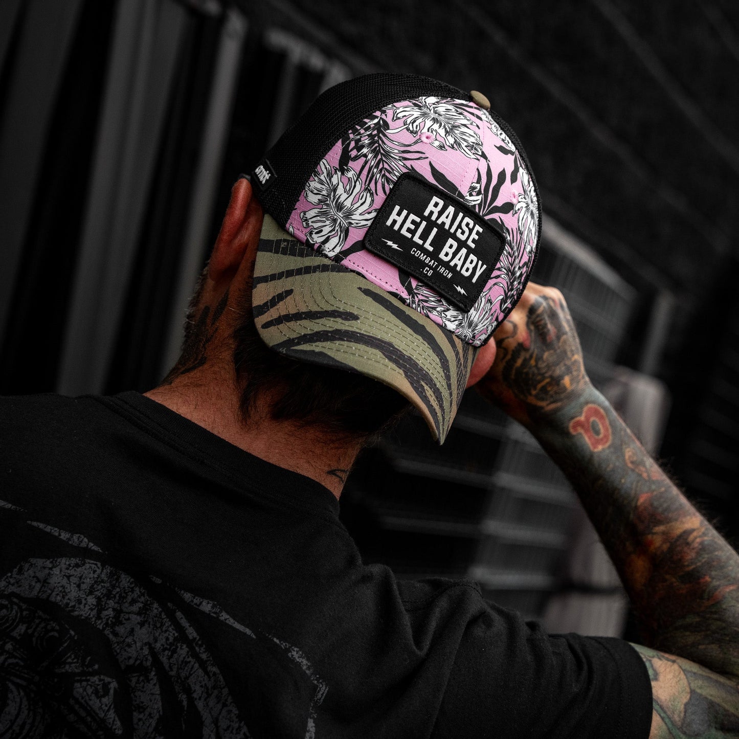 Raise Hell Baby Patch Original Ripstop Snapback Hat