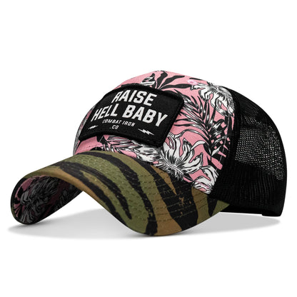 Raise Hell Baby Patch Original Ripstop Snapback Hat