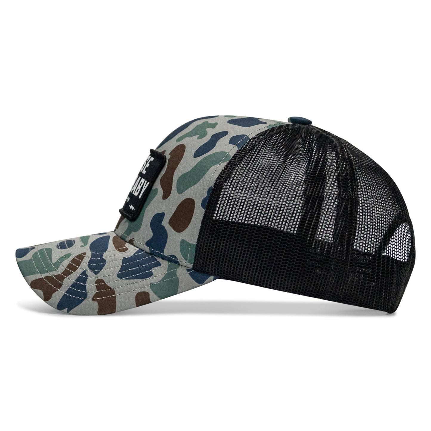 Raise Hell Baby Patch Snapback Hat