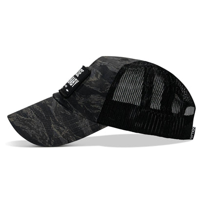 Raise Hell Baby Patch Tactical Ripstop Mesh Snapback Hat