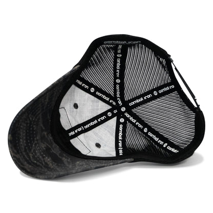 Raise Hell Baby Patch Tactical Ripstop Mesh Snapback Hat
