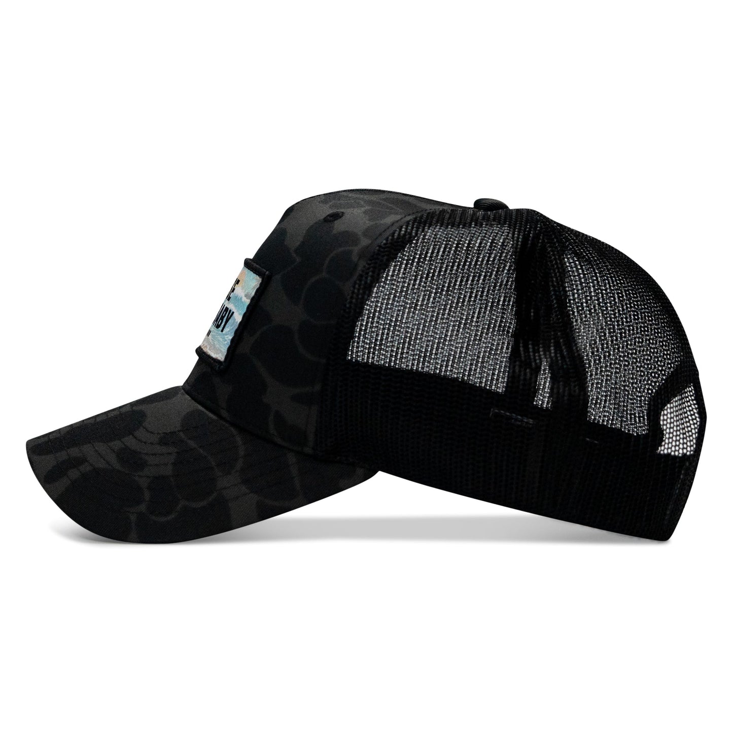Raise Hell Baby Sunset Patch Snapback Hat