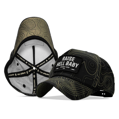 Raise Hell Baby Patch Weekender Snapback
