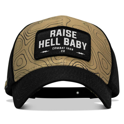 Raise Hell Baby Patch Original Ripstop Snapback Hat