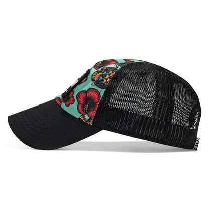 Raise Hell Baby Patch Tactical Ripstop Mesh Snapback Hat