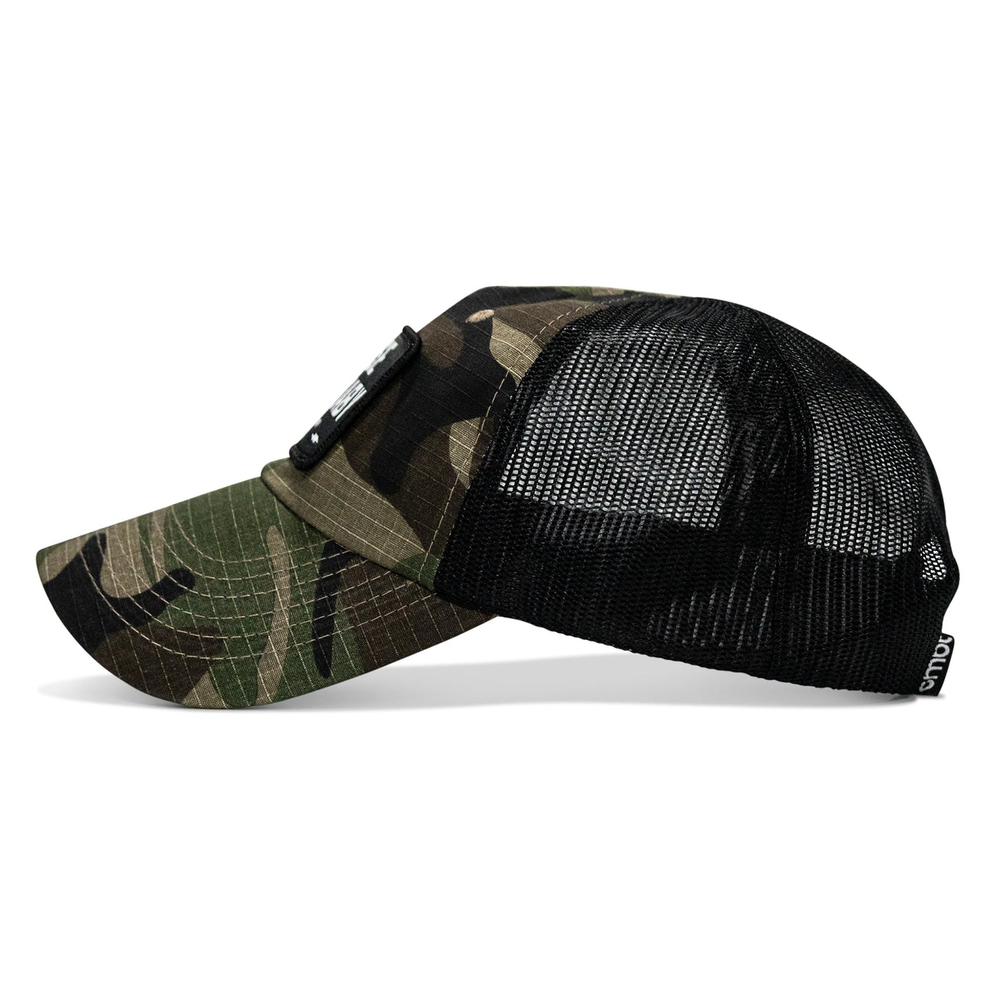 Raise Hell Baby Patch Tactical Ripstop Mesh Snapback Hat