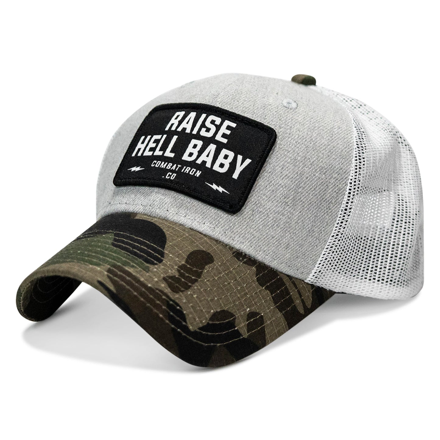 Raise Hell Baby Patch Original Ripstop Snapback Hat