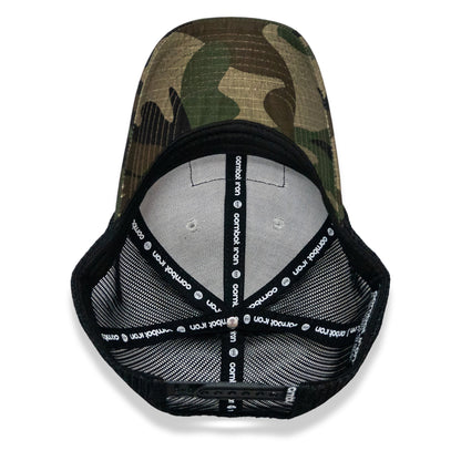 Raise Hell Baby Sunset Patch Original Ripstop Snapback Hat