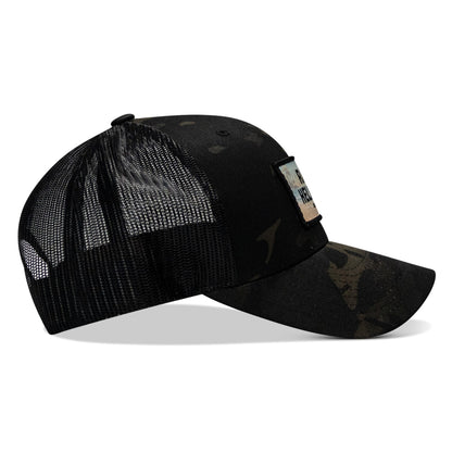 Raise Hell Baby Sunset Patch Snapback Hat