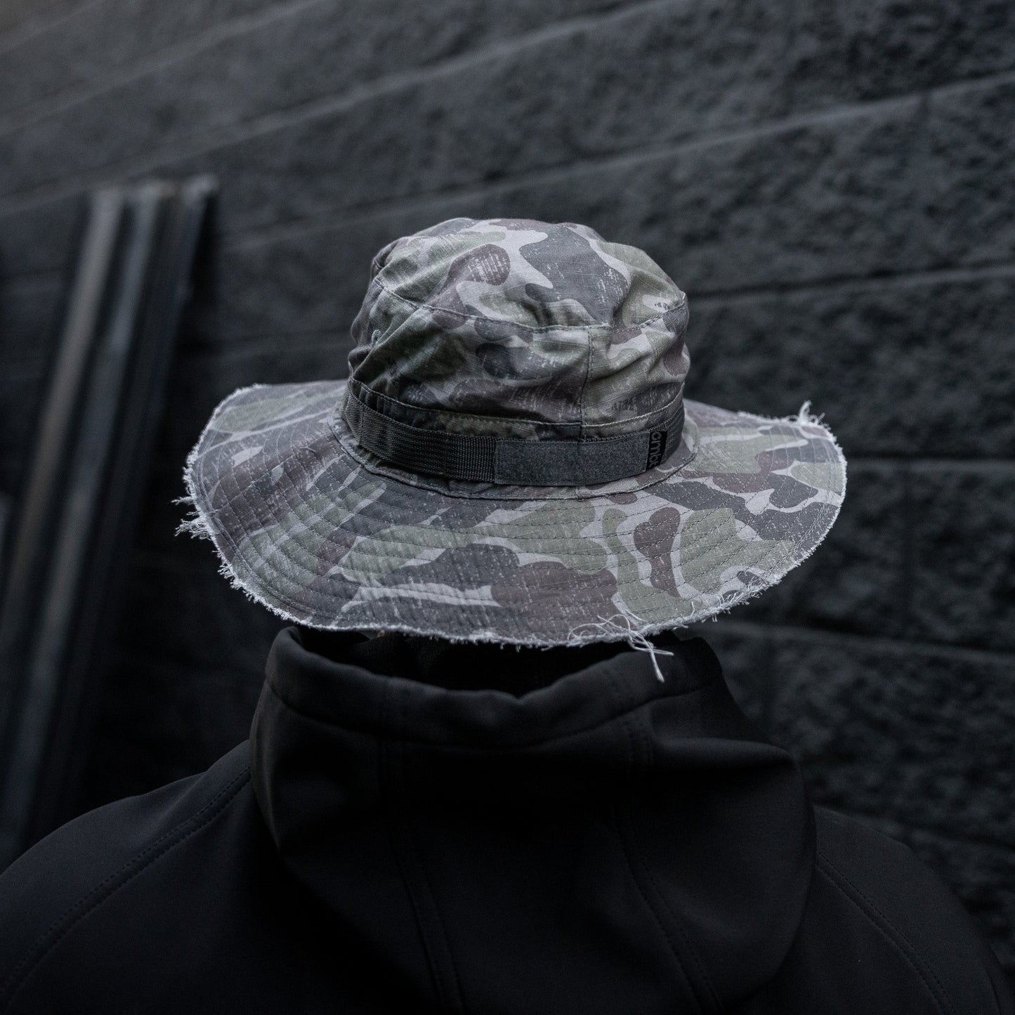 Distressed Ripstop Mid-Profile Tactical Boonie Hat