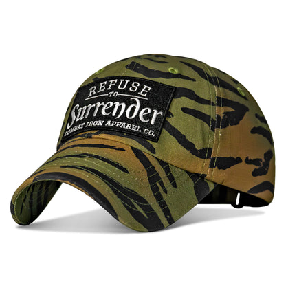 Refuse To Surrender Patch Tactical Ripstop Mesh Snapback Hat
