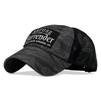 Refuse To Surrender Patch Tactical Ripstop Mesh Snapback Hat