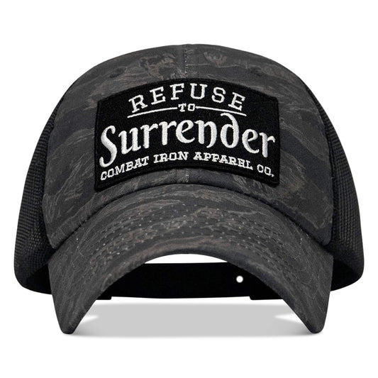 Refuse To Surrender Patch Tactical Ripstop Mesh Snapback Hat