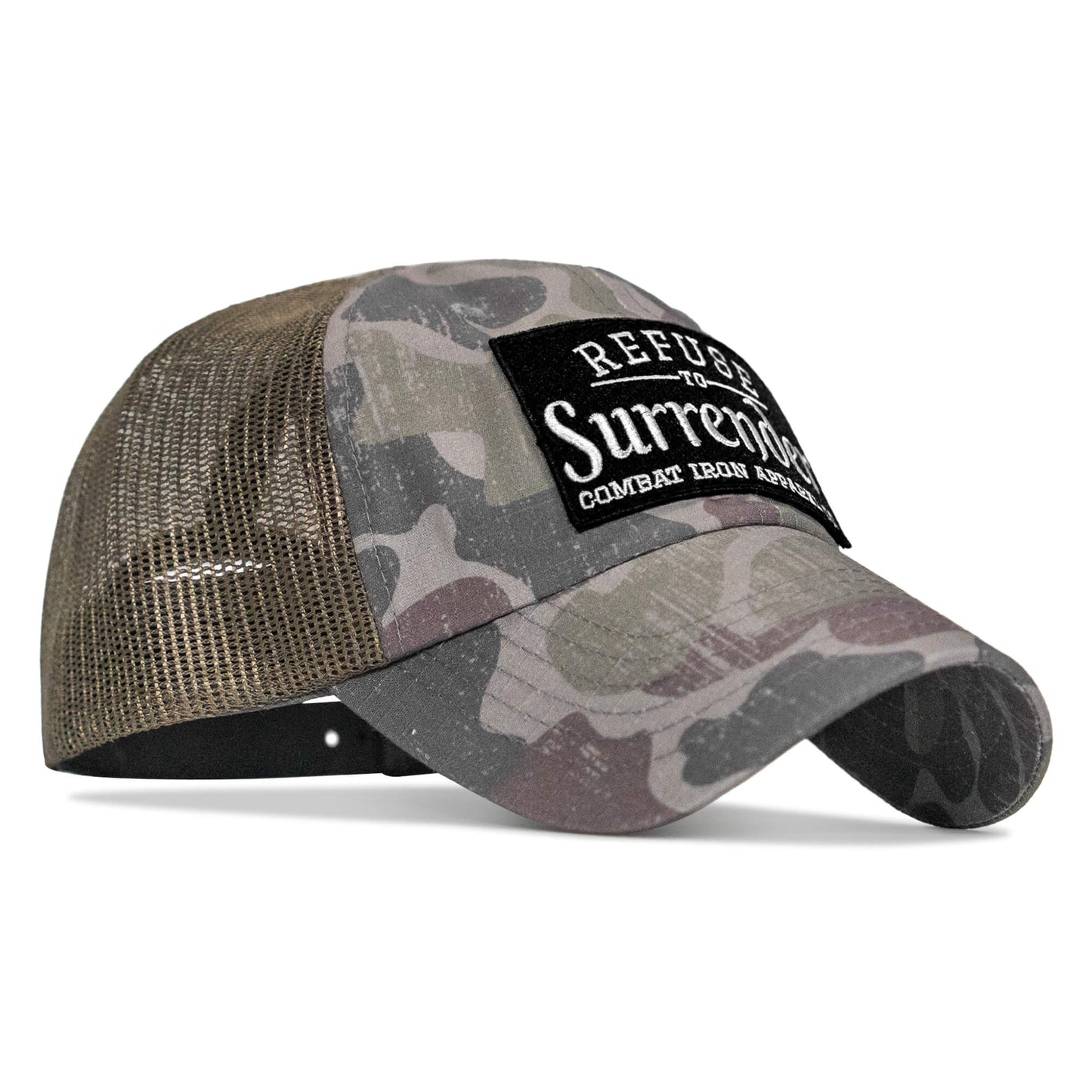 Refuse To Surrender Patch Tactical Ripstop Mesh Snapback Hat