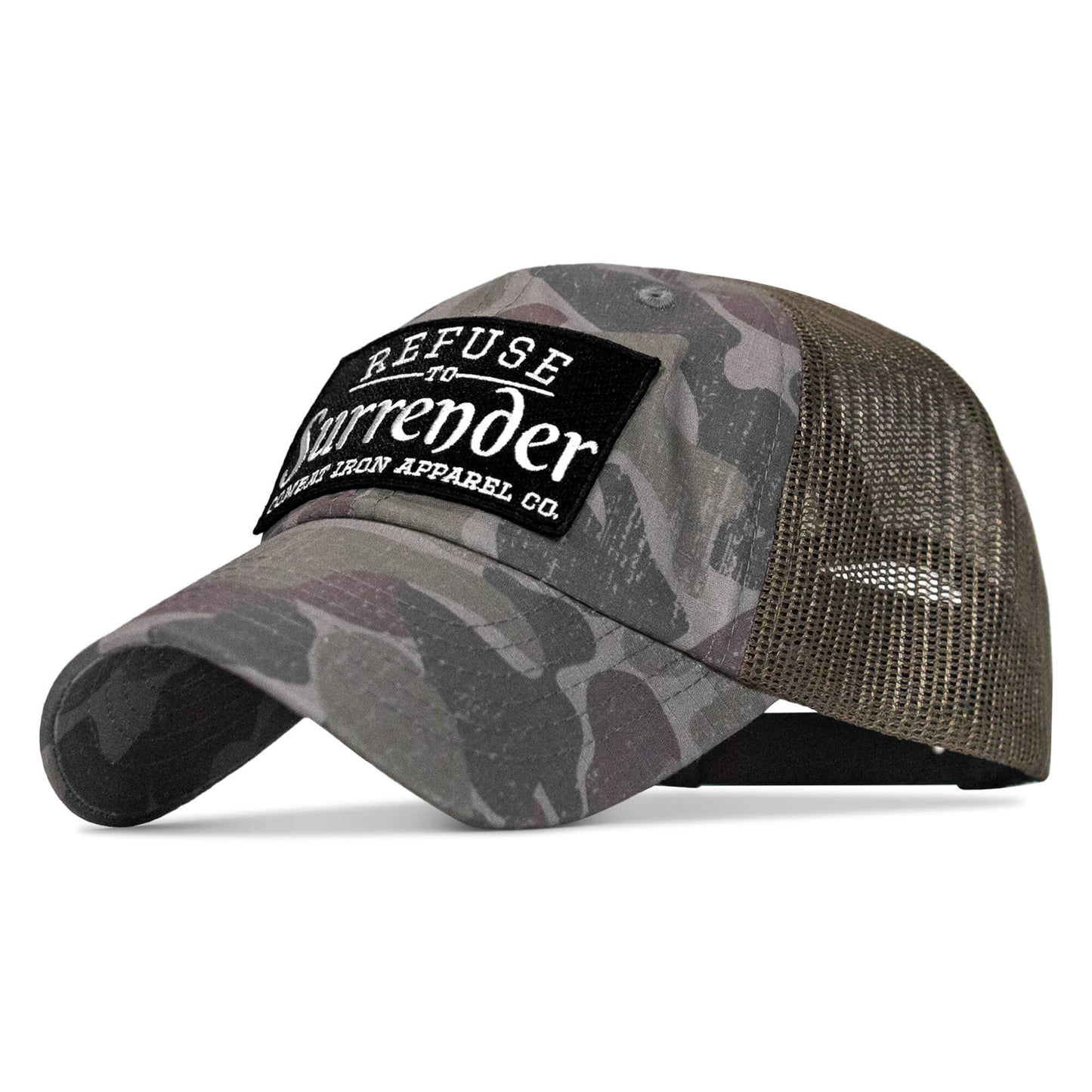 Refuse To Surrender Patch Tactical Ripstop Mesh Snapback Hat