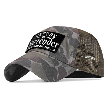 Refuse To Surrender Patch Tactical Ripstop Mesh Snapback Hat