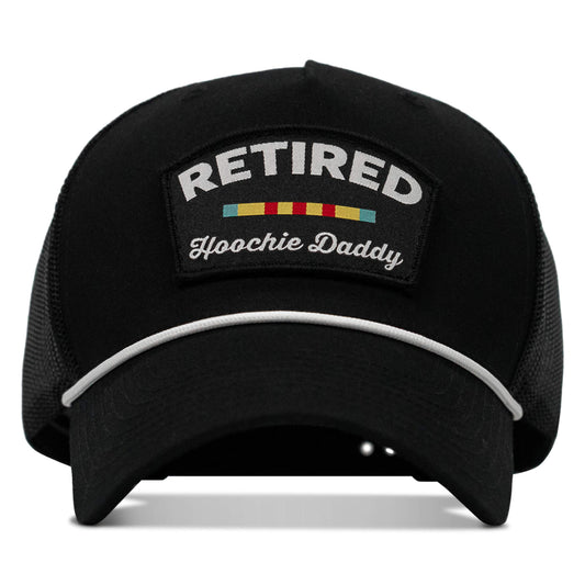Retired Hoochie Daddy Veteran Patch Rope Snapback