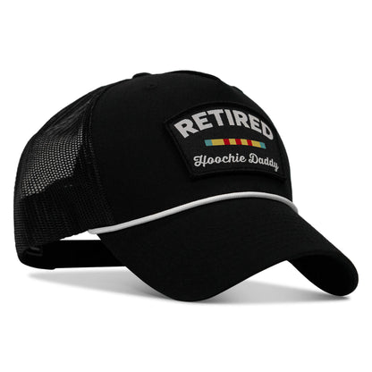 Retired Hoochie Daddy Veteran Patch Rope Snapback