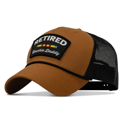 Retired Hoochie Daddy Veteran Patch Rope Snapback