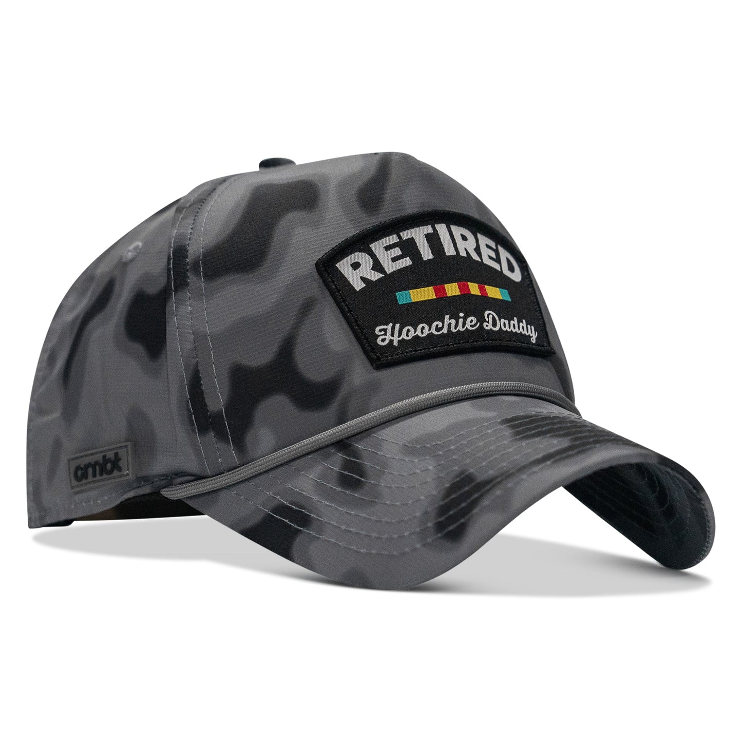 Retired Hoochie Daddy Ribbons Patch Weekender Waterproof Snapback