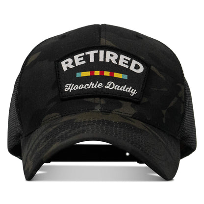 Retired Hoochie Daddy Veteran Patch Snapback Hat