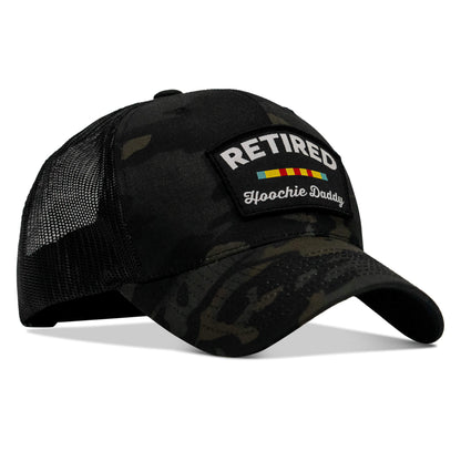 Retired Hoochie Daddy Veteran Patch Snapback Hat