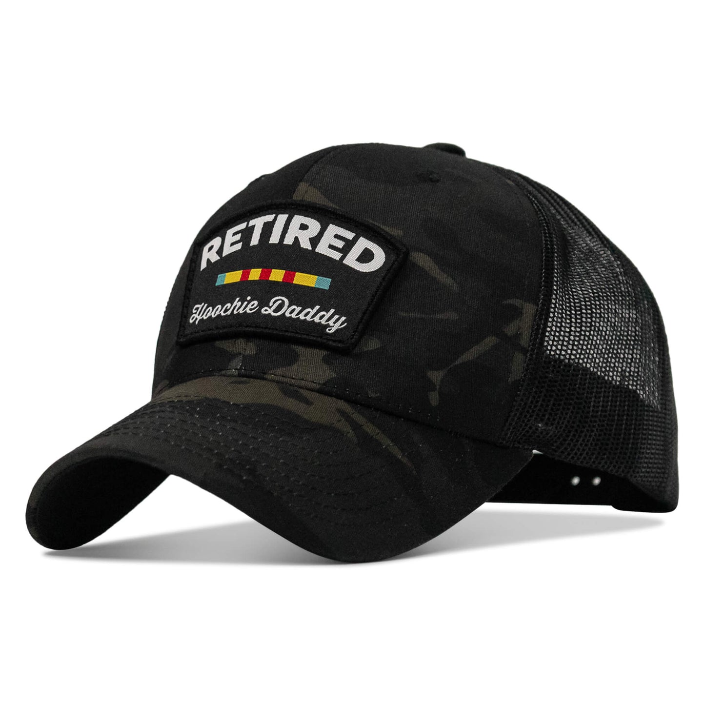 Retired Hoochie Daddy Veteran Patch Snapback Hat