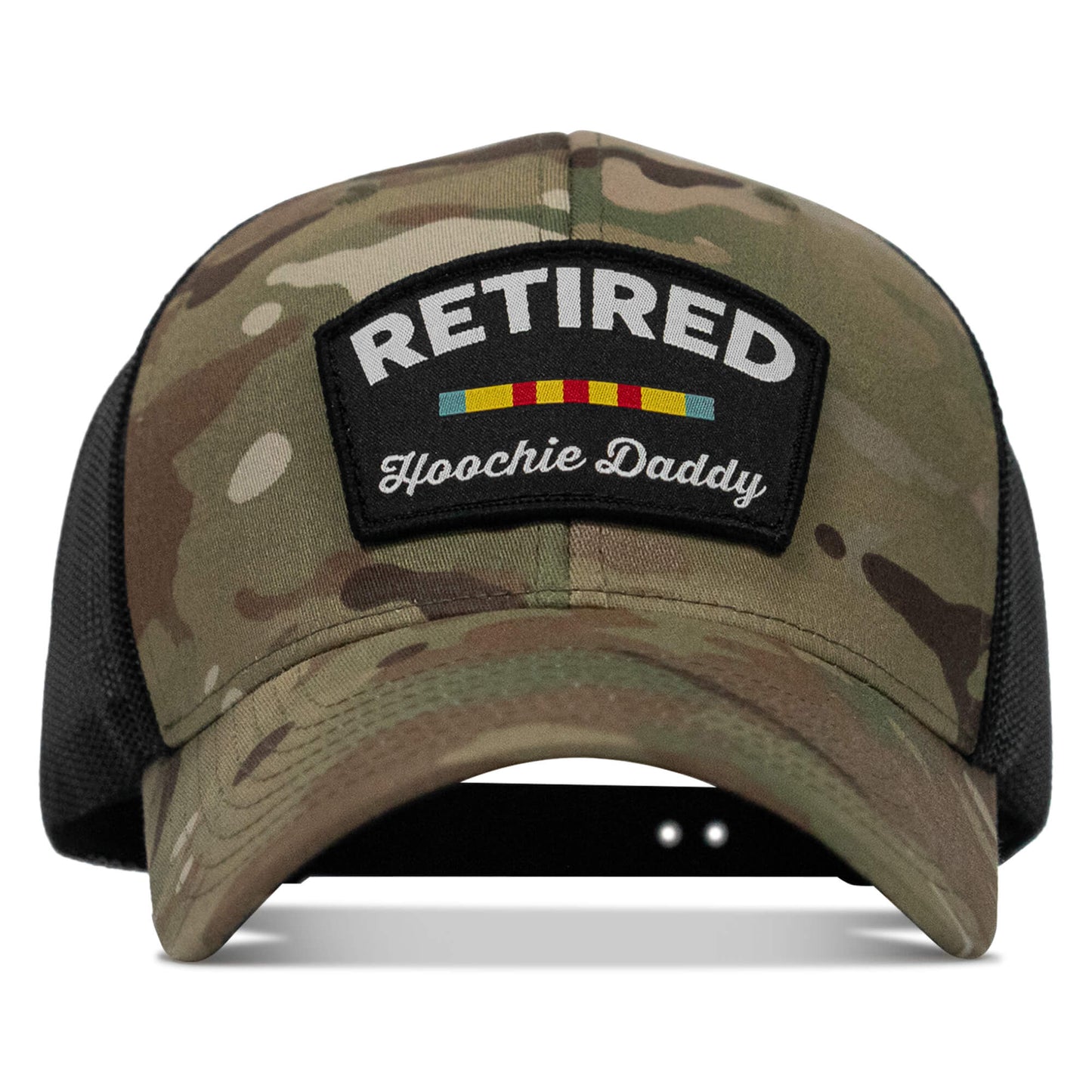 Retired Hoochie Daddy Veteran Patch Snapback Hat