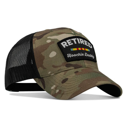 Retired Hoochie Daddy Veteran Patch Snapback Hat