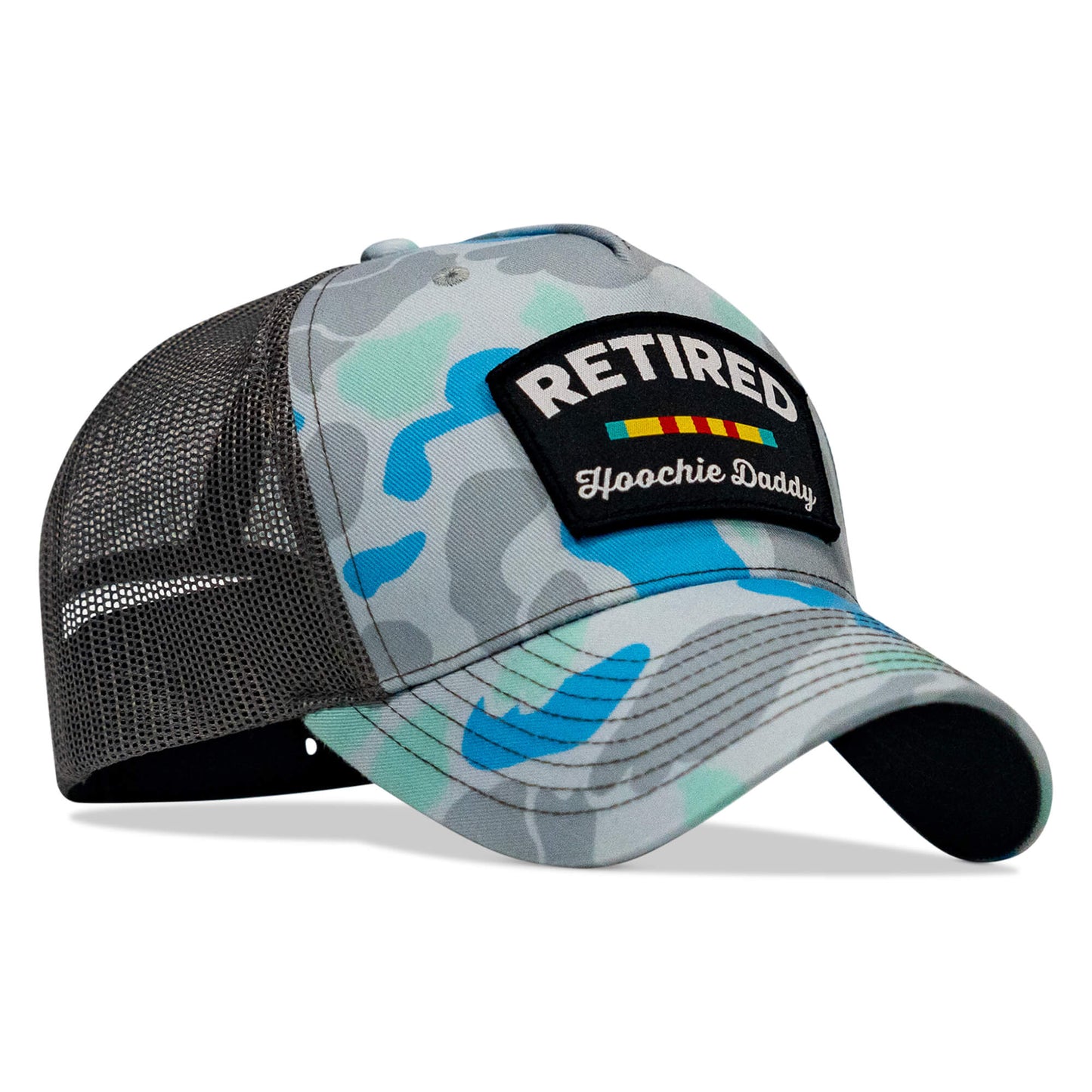 Retired Hoochie Daddy Veteran Patch Snapback Hat