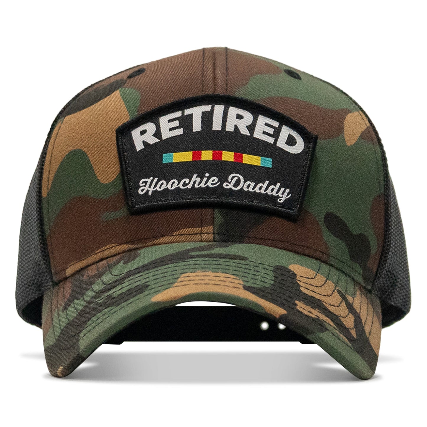 Retired Hoochie Daddy Veteran Patch Snapback Hat