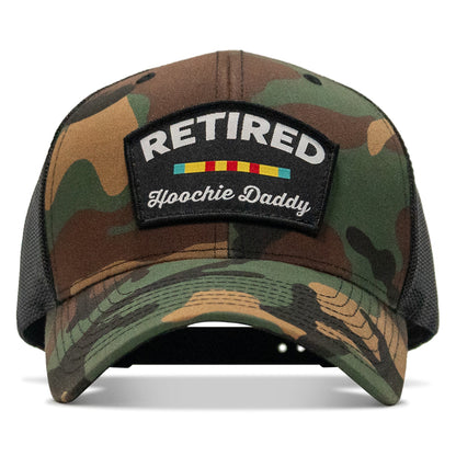 Retired Hoochie Daddy Veteran Patch Snapback Hat
