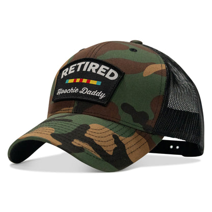 Retired Hoochie Daddy Veteran Patch Snapback Hat