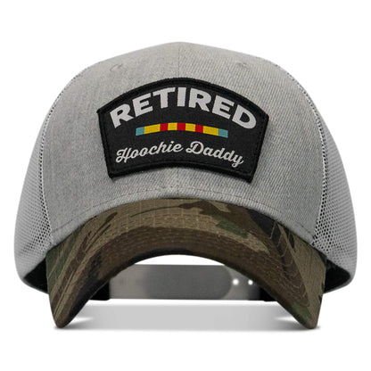 Retired Hoochie Daddy Veteran Patch Snapback Hat