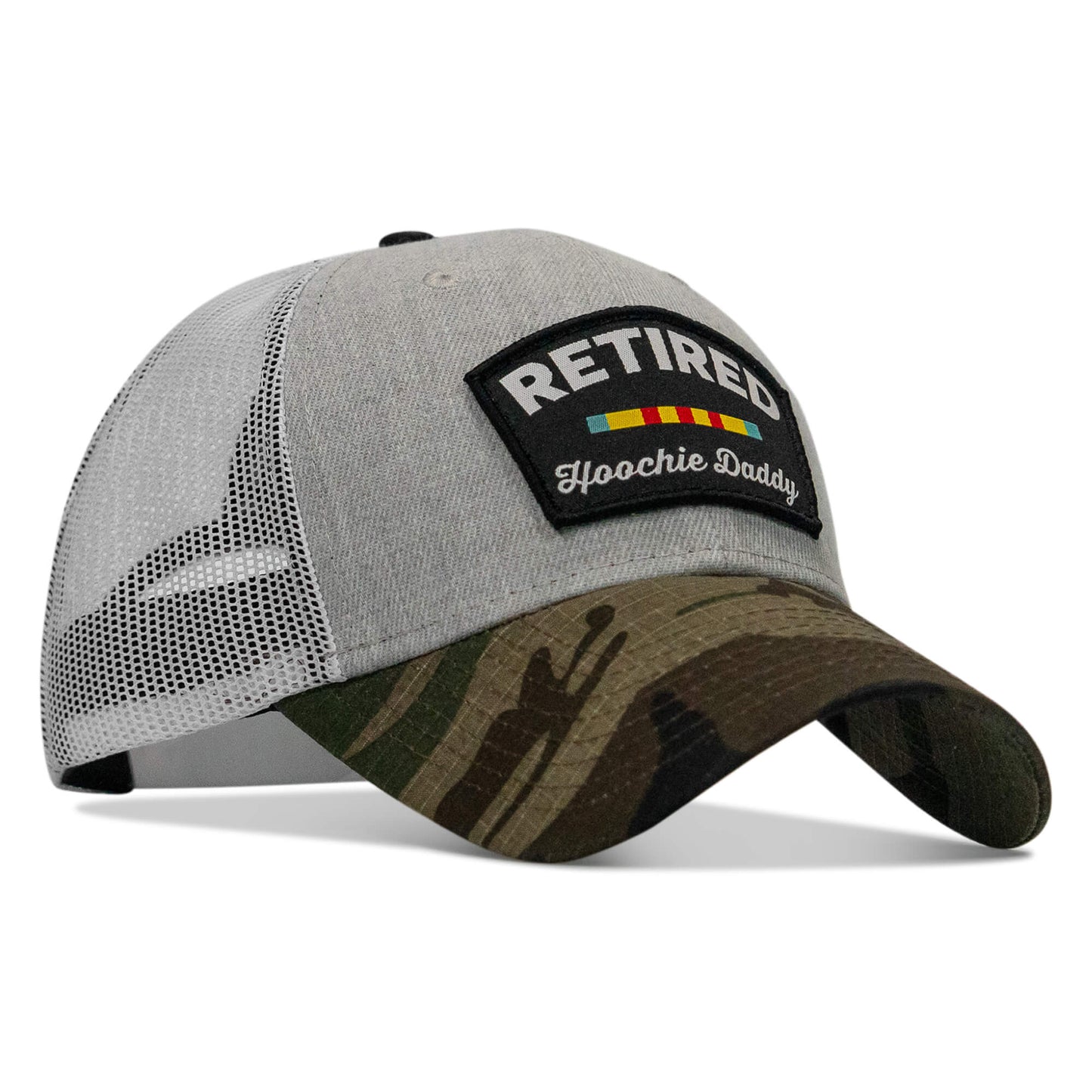 Retired Hoochie Daddy Veteran Patch Snapback Hat